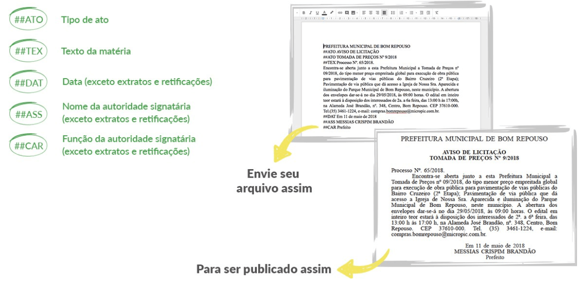 Publicação Diário Oficial: Guia de publicação no Diário Oficial